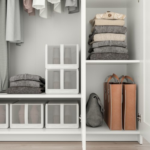 Brimnes white hot sale wardrobe